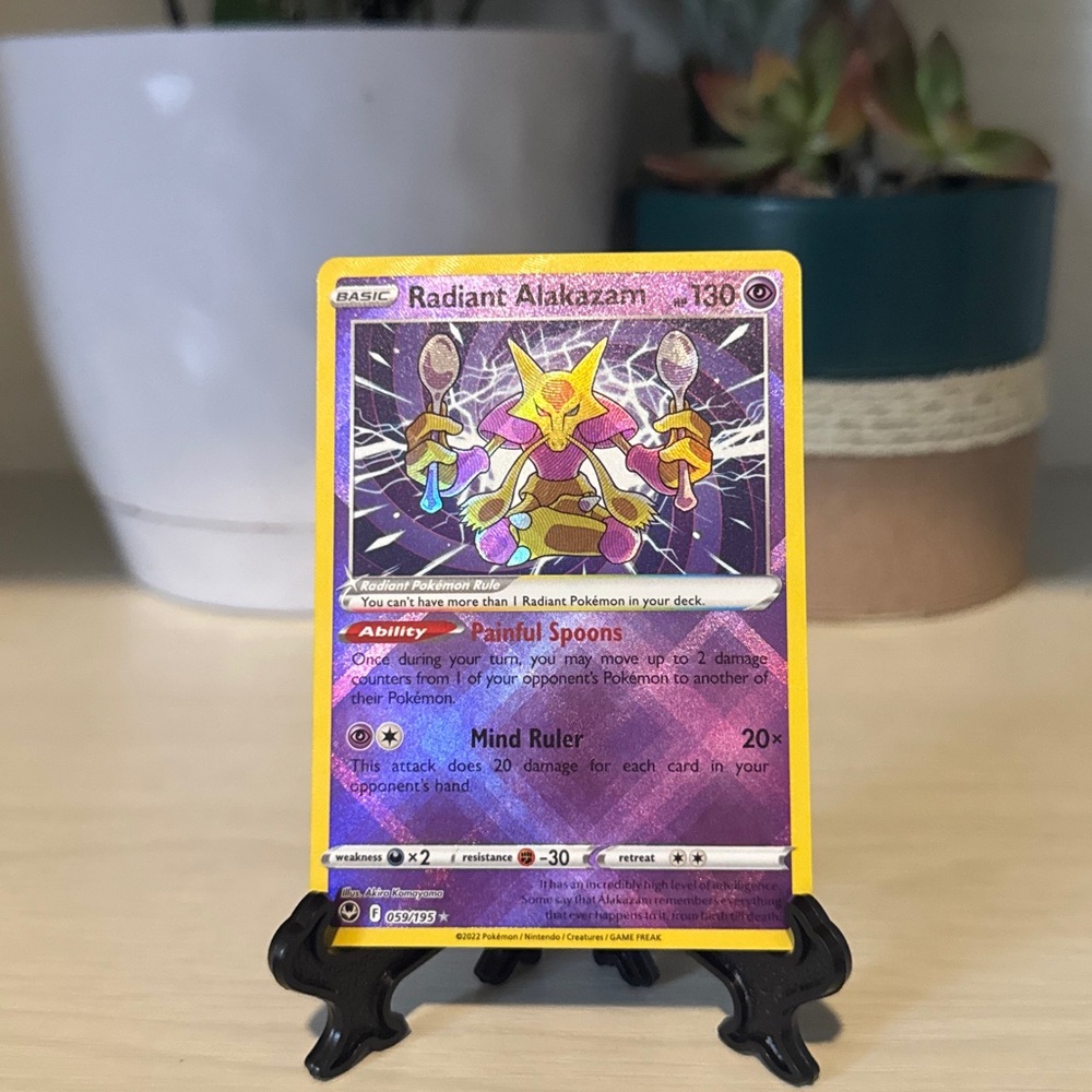 Pokémon ~ Radiant Alakazam - Picture 2 of 2